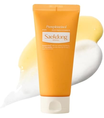 Amazon.com : SAEKDONG Pumpkintinol Cleanser&Serum&Cream Set